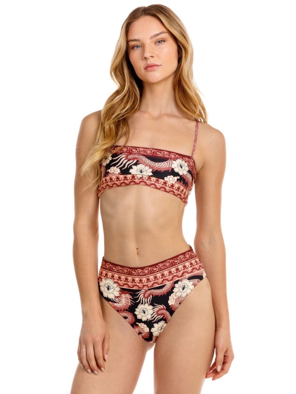 Agua Bendita Isla Reversible Bikini Set. Lg/M
